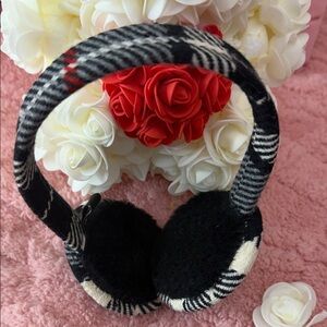 J. Crew Over-Ear Headphones in Black and Cream